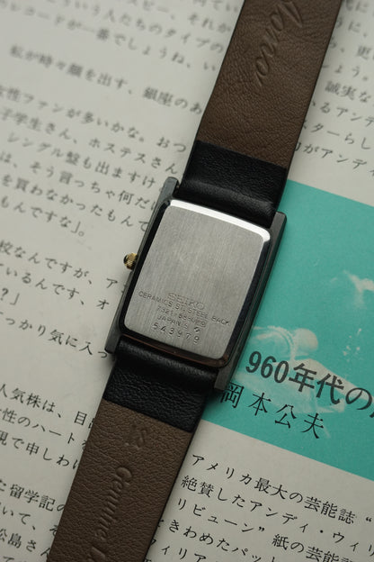 seiko dolce black ceramic case tank