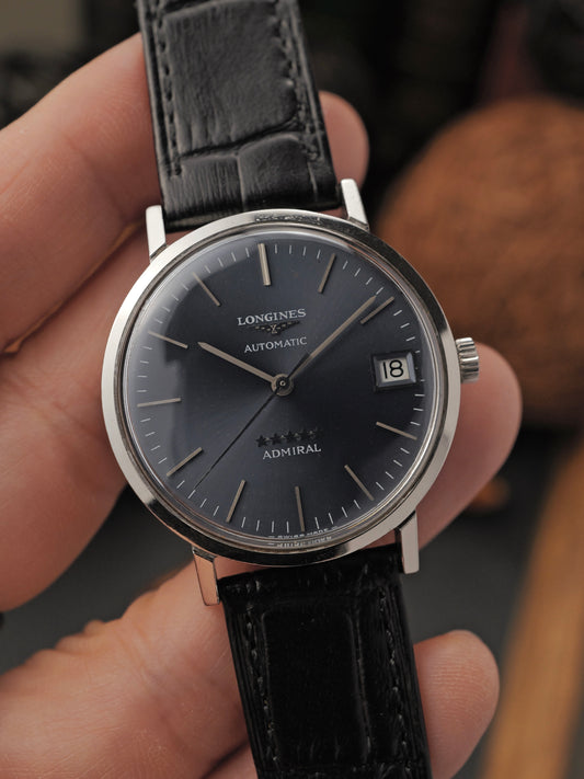 Longines Admiral “5-Star Blue Sunburst” Ref. 1503-2 (circa late 1960s)