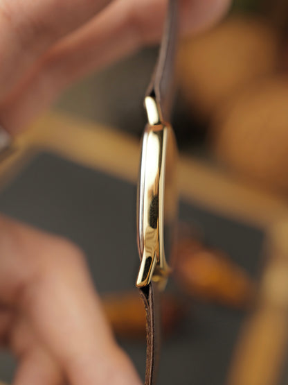 Omega De Ville “Ellipse” Anthracite Gold Ref. 191.0228 (circa 1982)