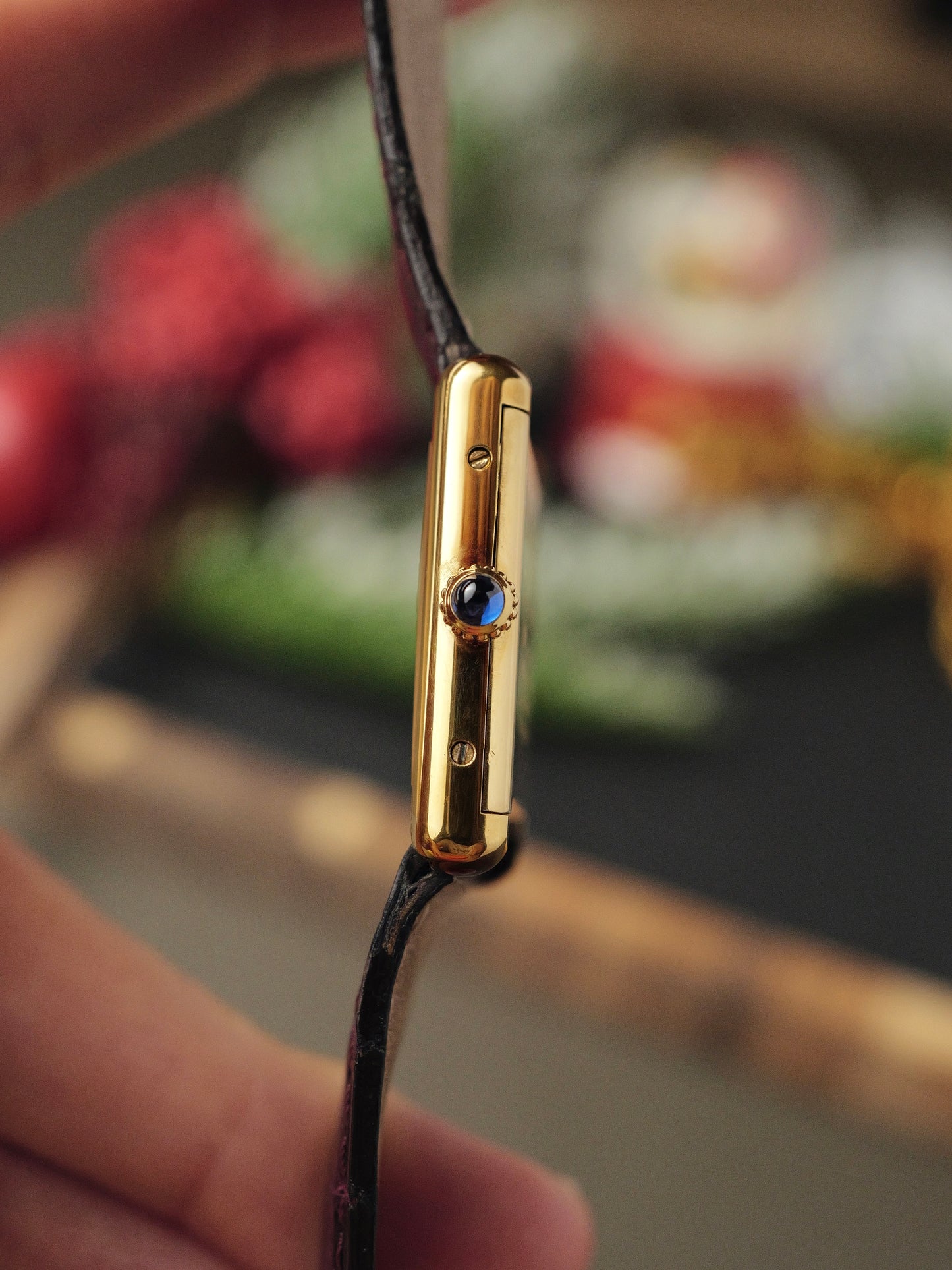 Cartier Must de Cartier Tank Vermeil “Discor Dial” Cartier-serviced Manual LM (circa early 1980s)