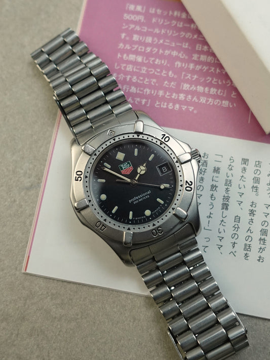 Men's Tag Heuer 2000 Professional dive watch