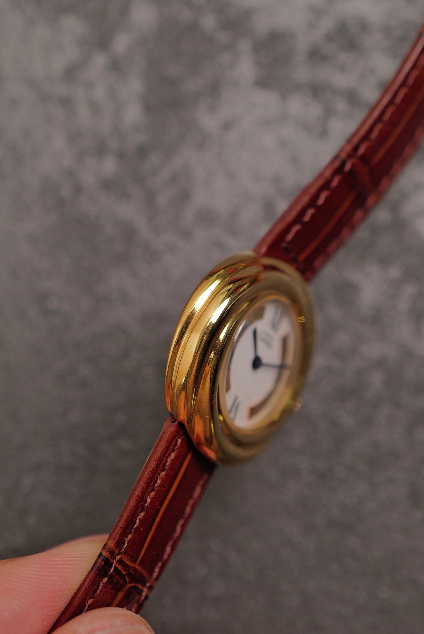 Cartier Must De Trinity "Tricolur" Quartz Circa. 1990s /w ori box