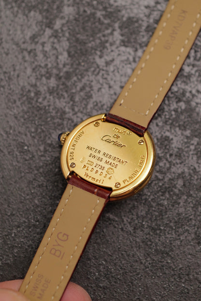 Cartier Must De Trinity "Tricolur" Quartz Circa. 1990s /w ori box