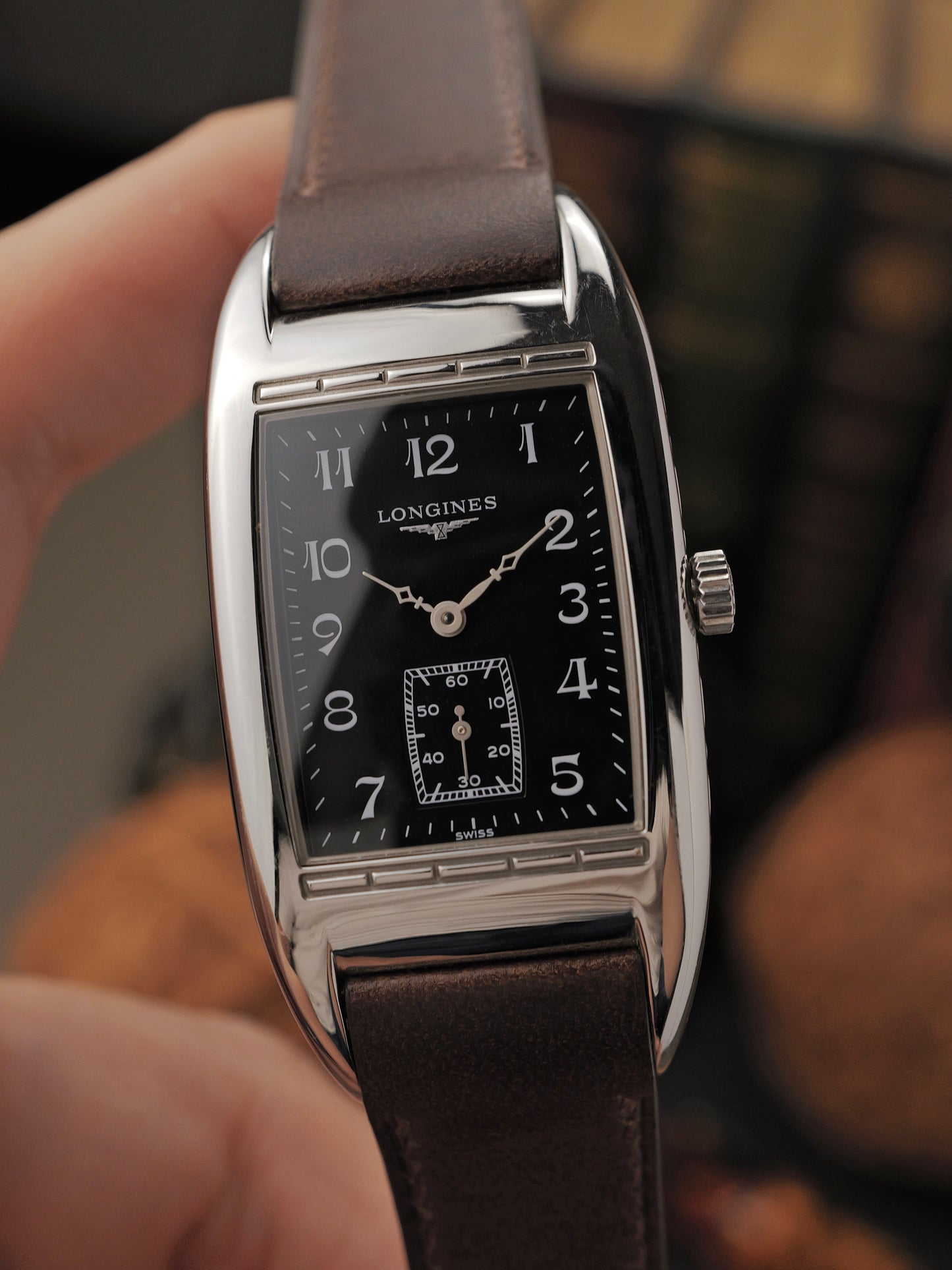 Longines BelleArti “Curvex Breguet” Ref. L2.694.4 (circa early 2000s)