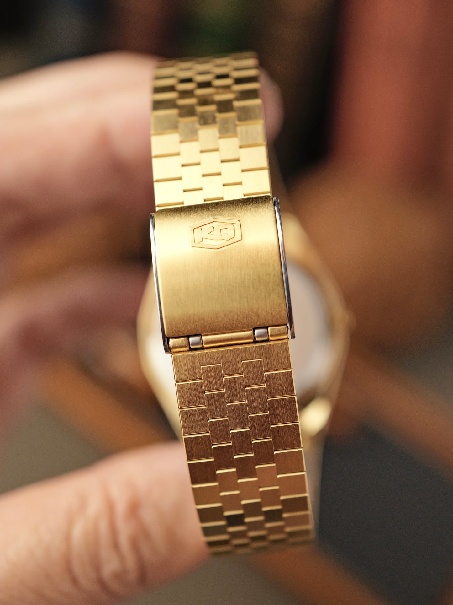 King Seiko Twin Quartz “Pinstripe Dial” w/ Box and Papers 9443-7000SGP (c. 1982)