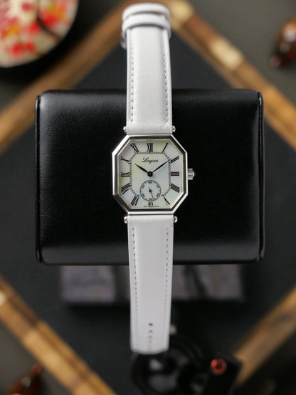 Longines Octagon “150th Anniversary Mother of Pearl” Ref. 3209 (Circa 1982)