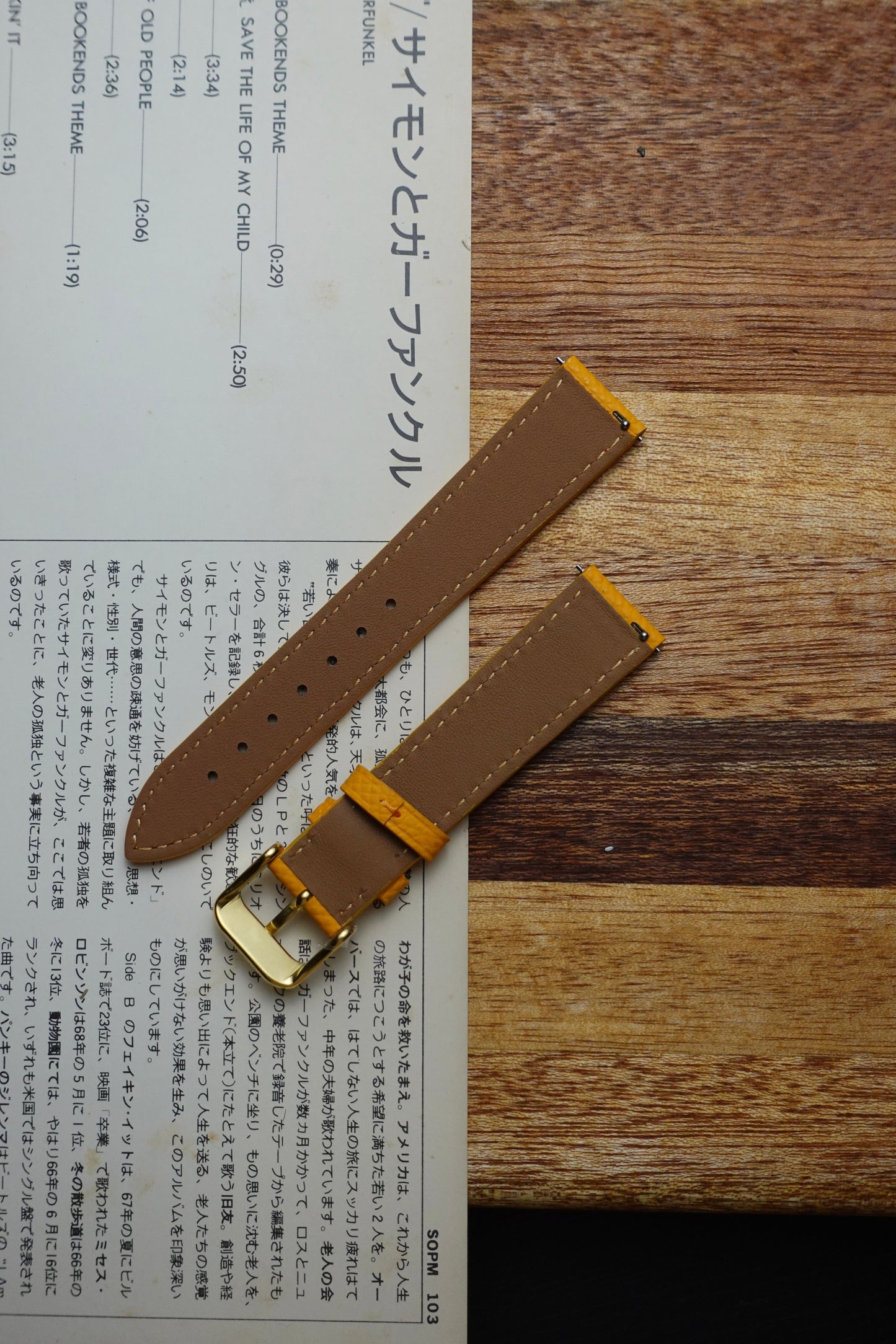 Hand Crafted Epsom Leather Watch Strap