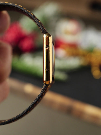 Cartier Must de Cartier Tank Vermeil “Column Dial” SM Ref. 5057001 (circa 1970s)