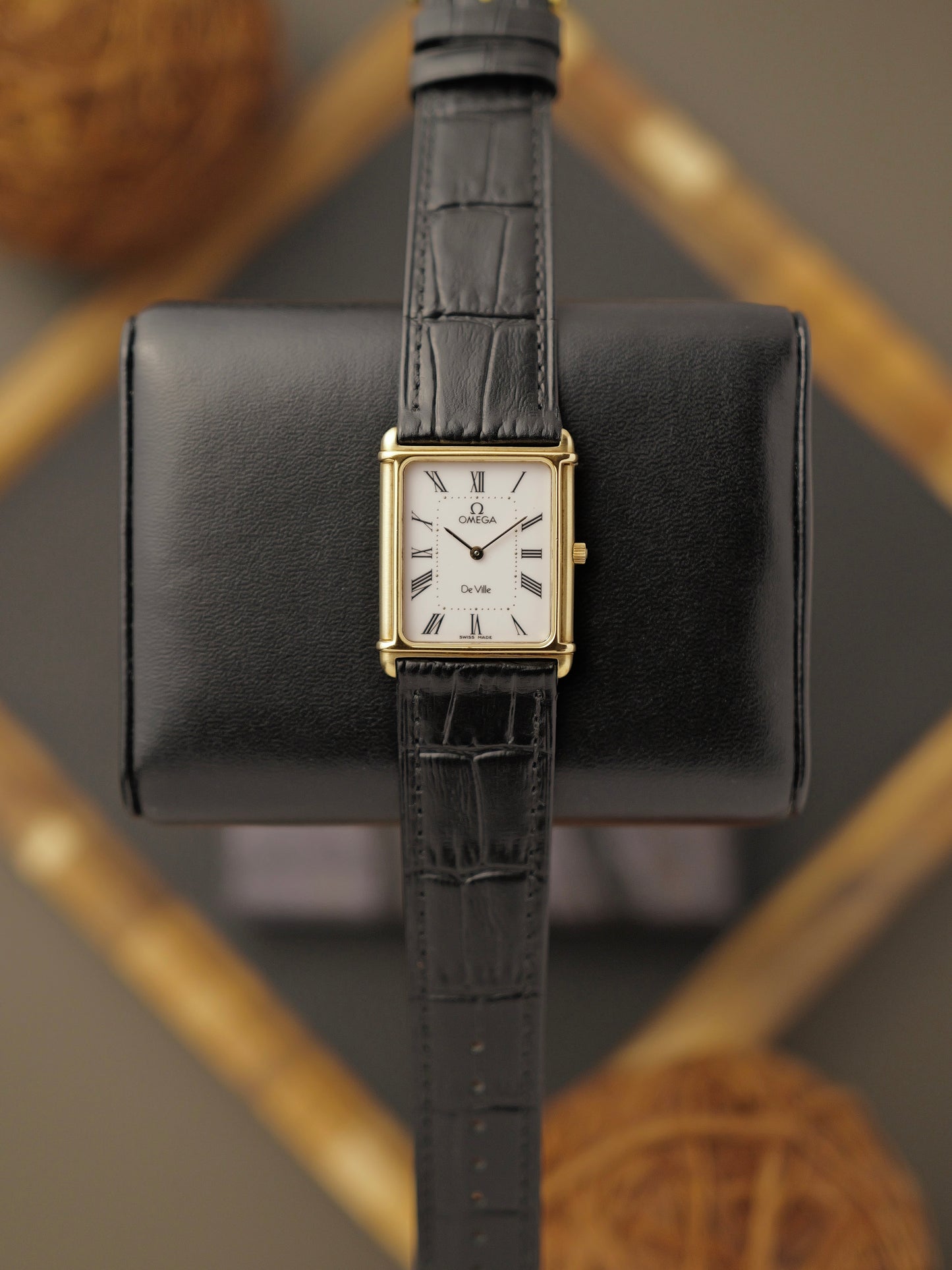 Omega De Ville Auteuil "Tank" w/ Papers Ref. MR191.0228 (circa 1984)