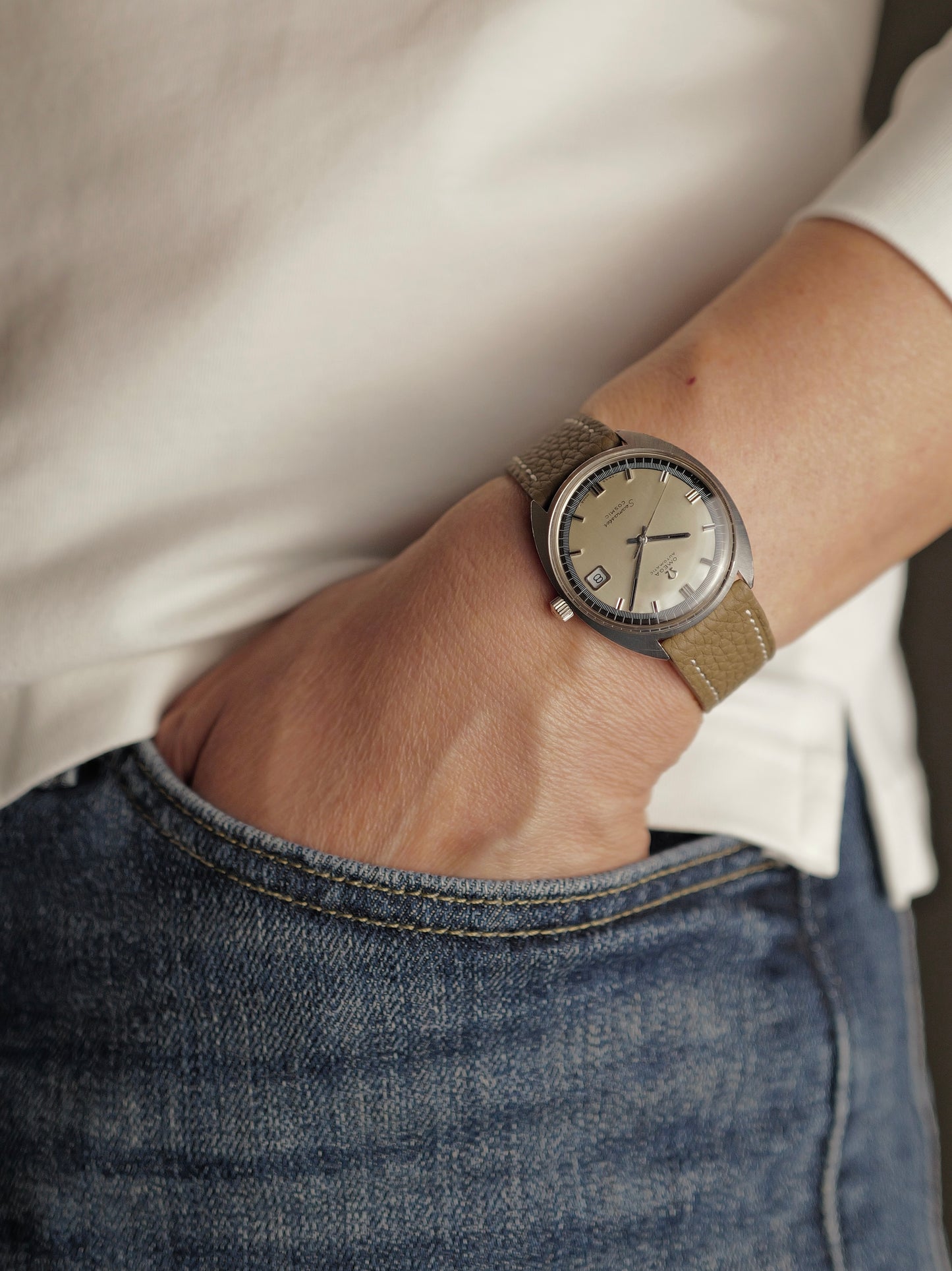 Omega Seamaster Cosmic “Tropical Dial" Ref. 166.026 (circa late 1960s)