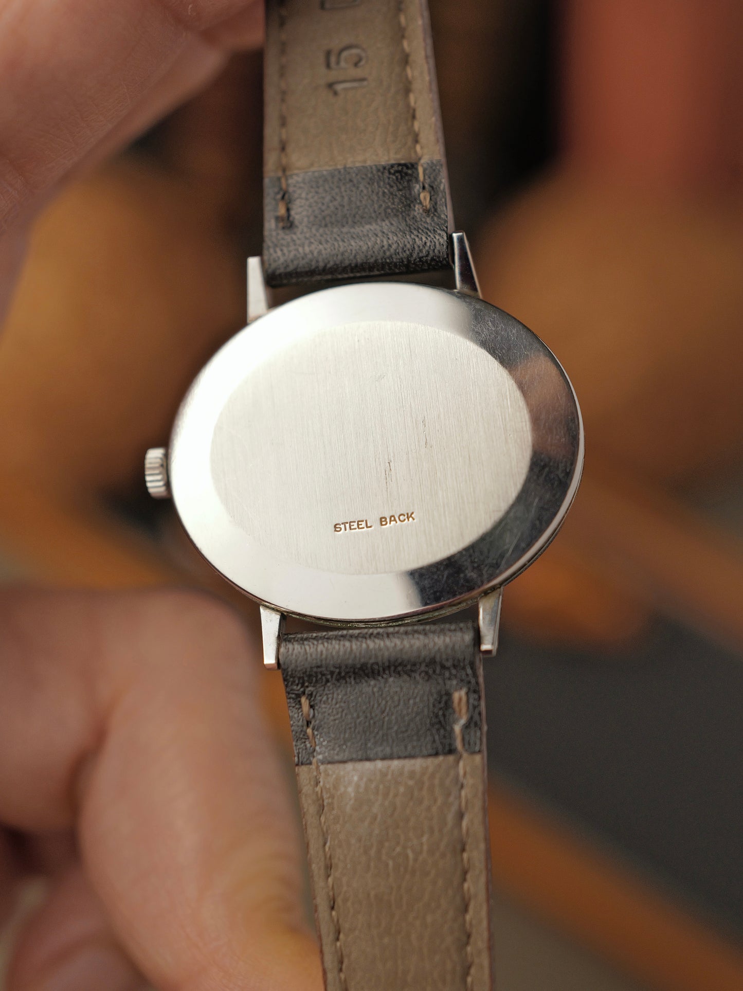 Omega Geneve WG Plated Oval Matte Eggshell Dial Ref. 511.417 (circa 1973)