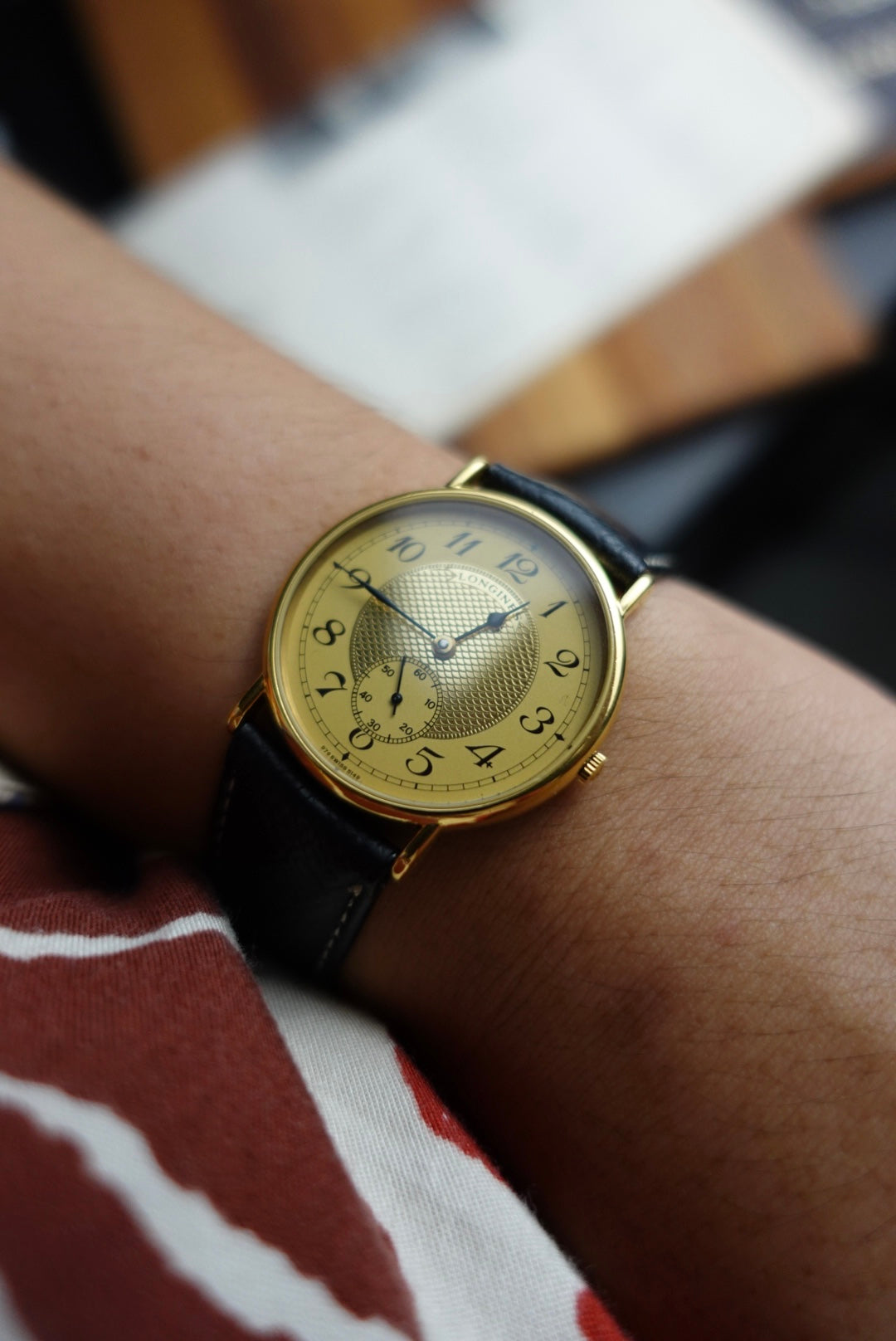 1982 Longines 150th anniversary edition sub second dial men