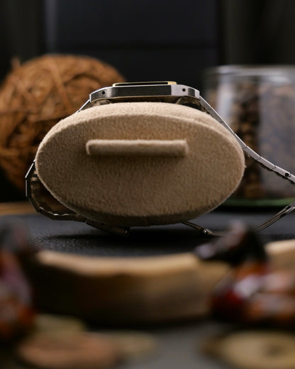 Cartier Santos Carrée Two Tone Ref. 2961 (circa 1980s)