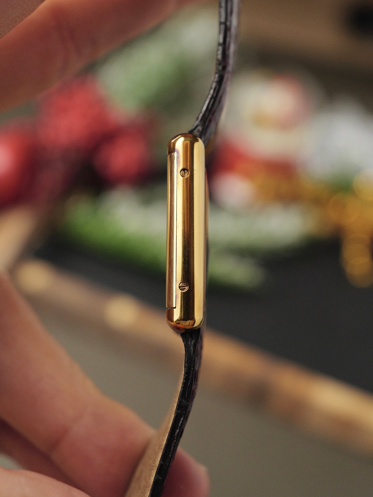 Cartier Must de Cartier Tank Vermeil “Discor Dial” Cartier-serviced Manual LM (circa early 1980s)