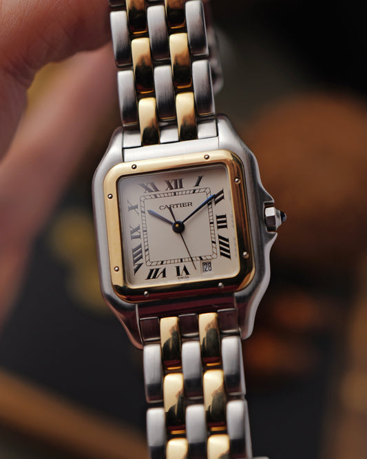 Cartier Panthere Medium Two-Toned FULL SET Ref. 8394 (circa 1986)