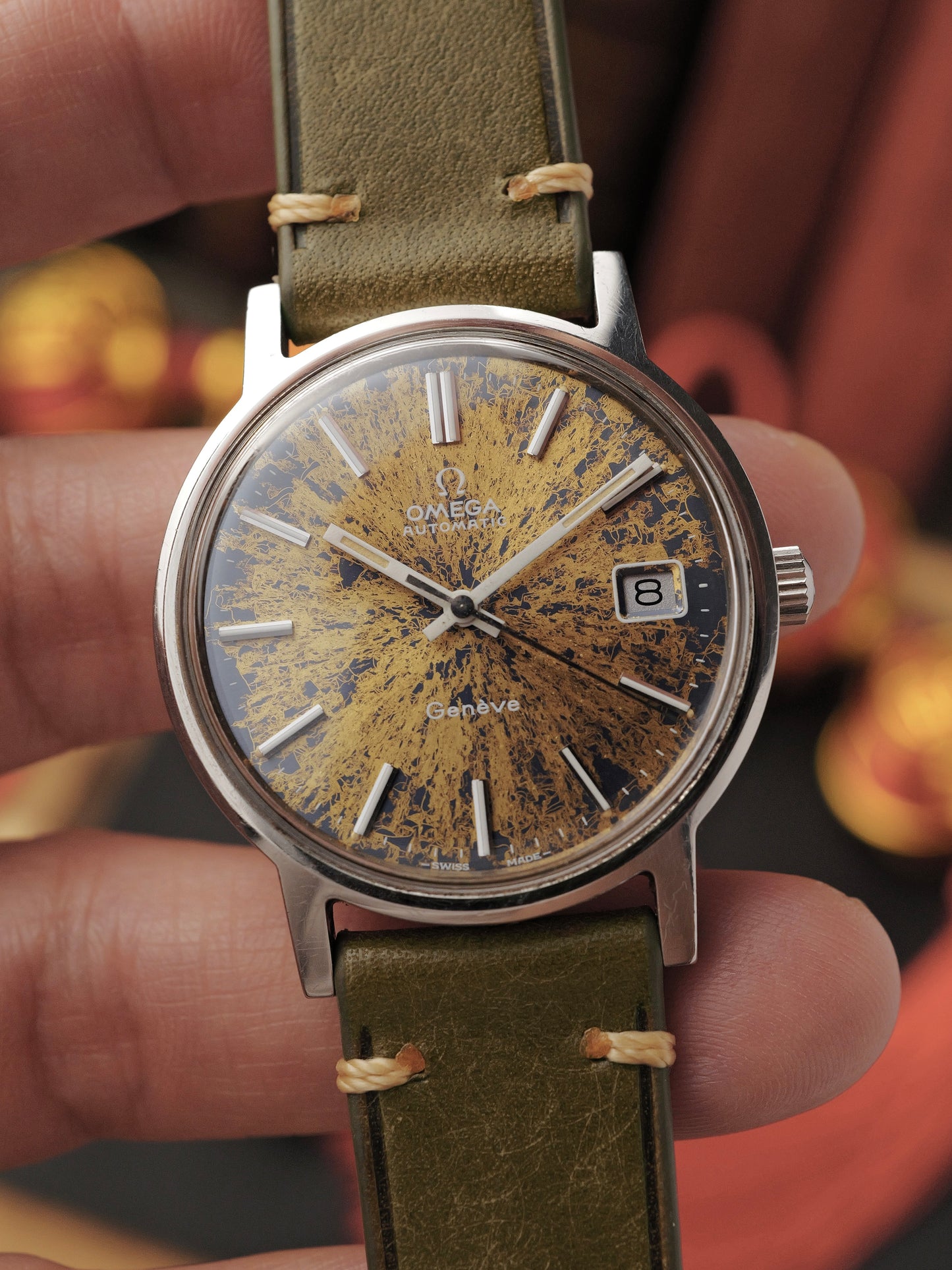 Omega Genève “Tropical Dial" Ref. 166.0163 (circa 1973)