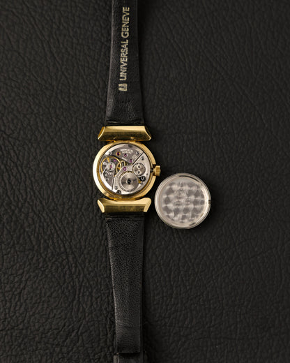 Universal Genève Round “Convertible Cornes de Vache Lugs” Ref. 542678 (Circa 1970s)