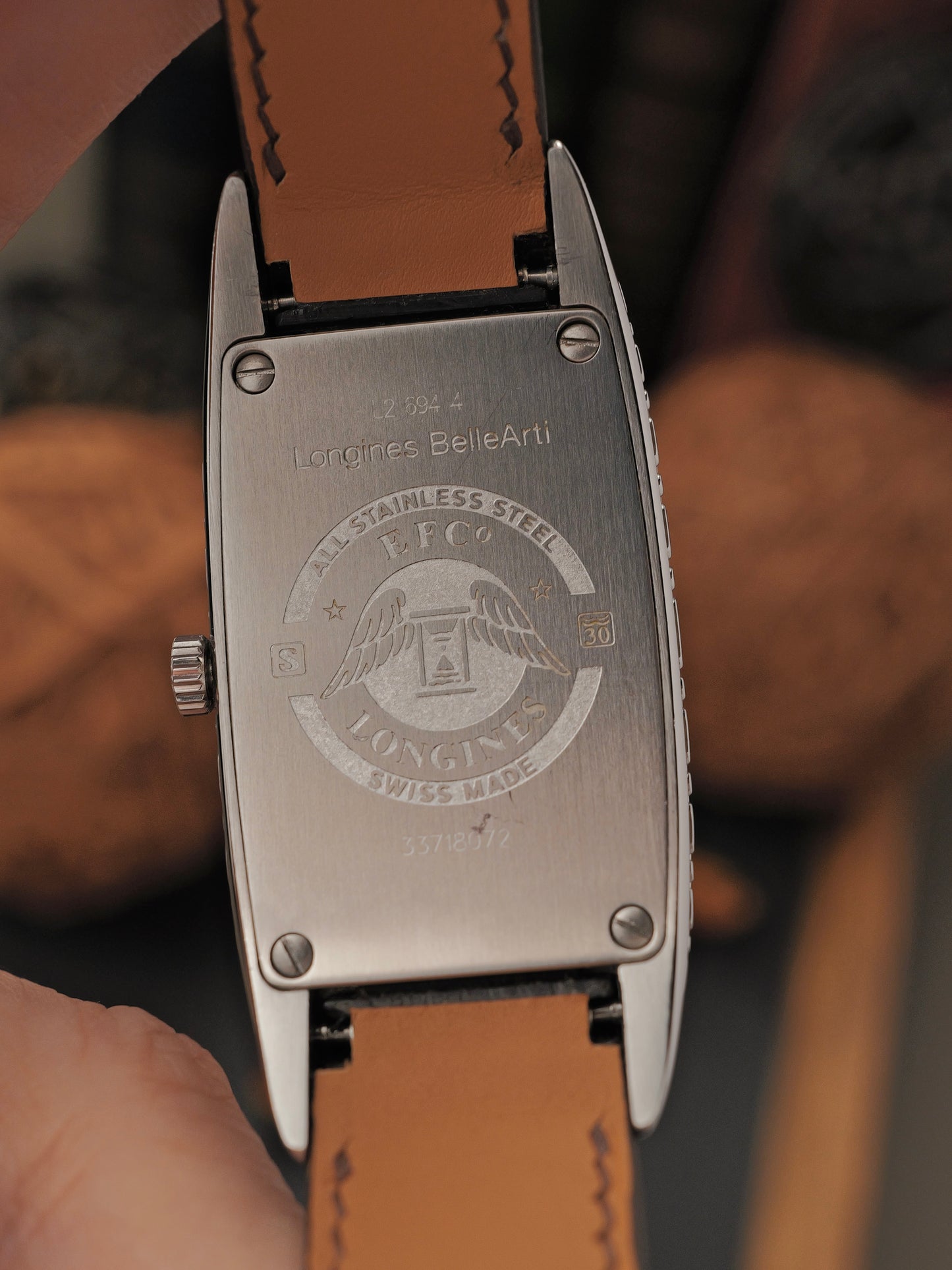 Longines BelleArti “Curvex Breguet” Ref. L2.694.4 (circa early 2000s)