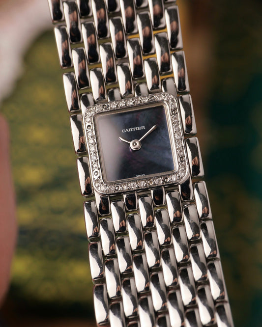 Cartier Panthere Ruban Mother of Pearl and Diamonds Ref. 2420 (circa 2000s)
