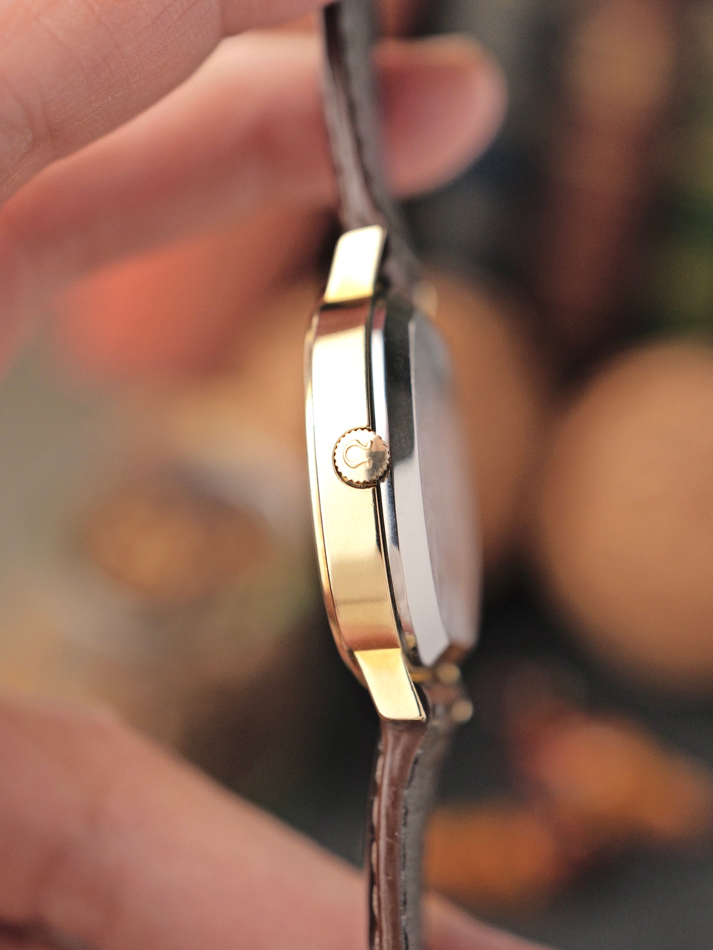 Omega De Ville Gold Stepped Ellipse Automatic Ref. 162.0063 (circa 1974)