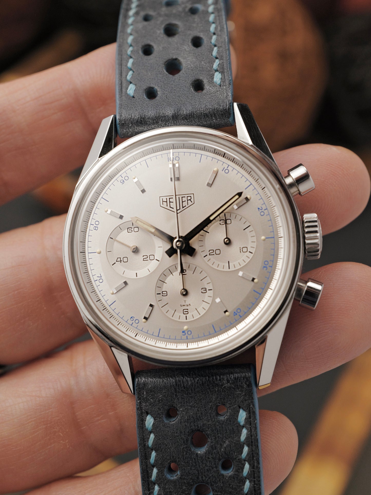 TAG Heuer Carrera 1964 Re-Edition Ref. CS3110 FULL SET (circa 1997)