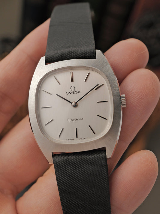 Omega Geneve “Tonneau TV” FULL SET Ref. 111.0123 (circa 1973)