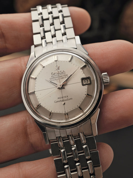 Omega Constellation “Pie Pan Dog Leg” Steel Ref. 168.005 (circa 1962)