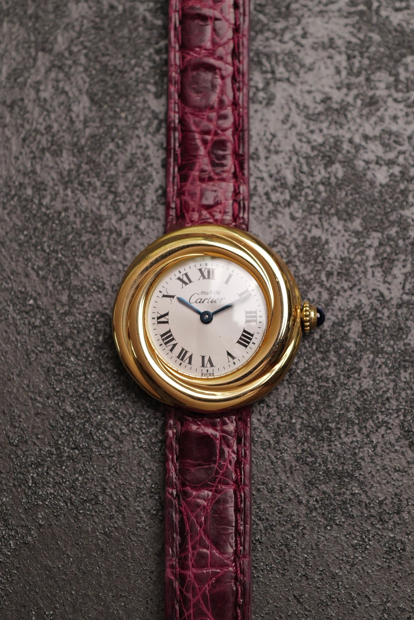 Cartier Must De Trinity Quartz Circa. 1990s /w ori box