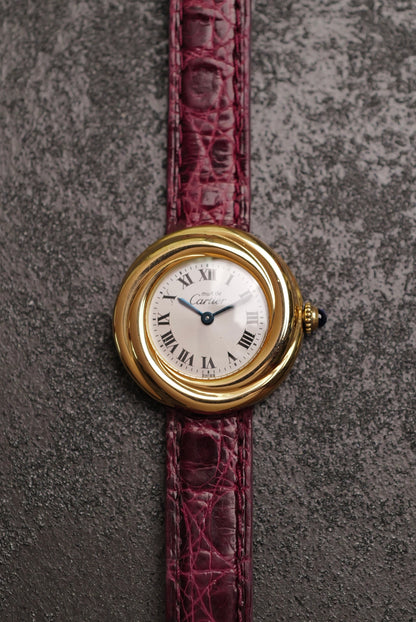 Cartier Must De Trinity Quartz Circa. 1990s /w ori box