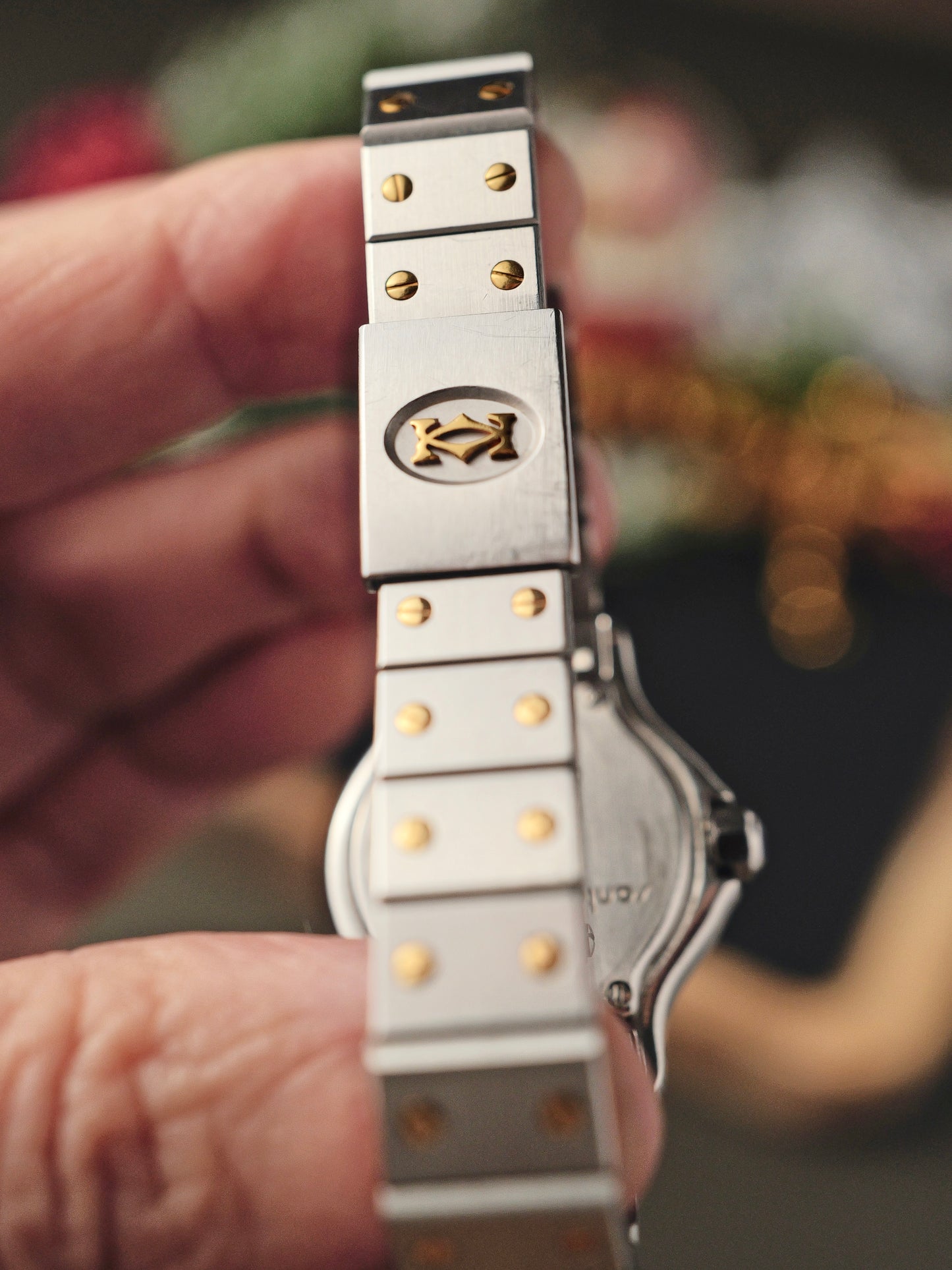 Cartier Santos Octagon Steel & 18K Gold SM Ref. 187903 (circa 1980s)