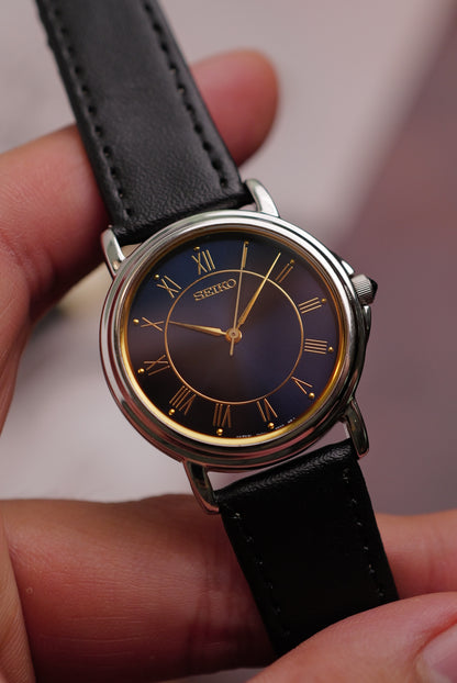 Seiko "Classic Roman" Sunburst Blue Circa.2001