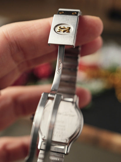 Cartier Santos Octagon Steel & 18K Gold SM Ref. 187903 (circa 1980s)