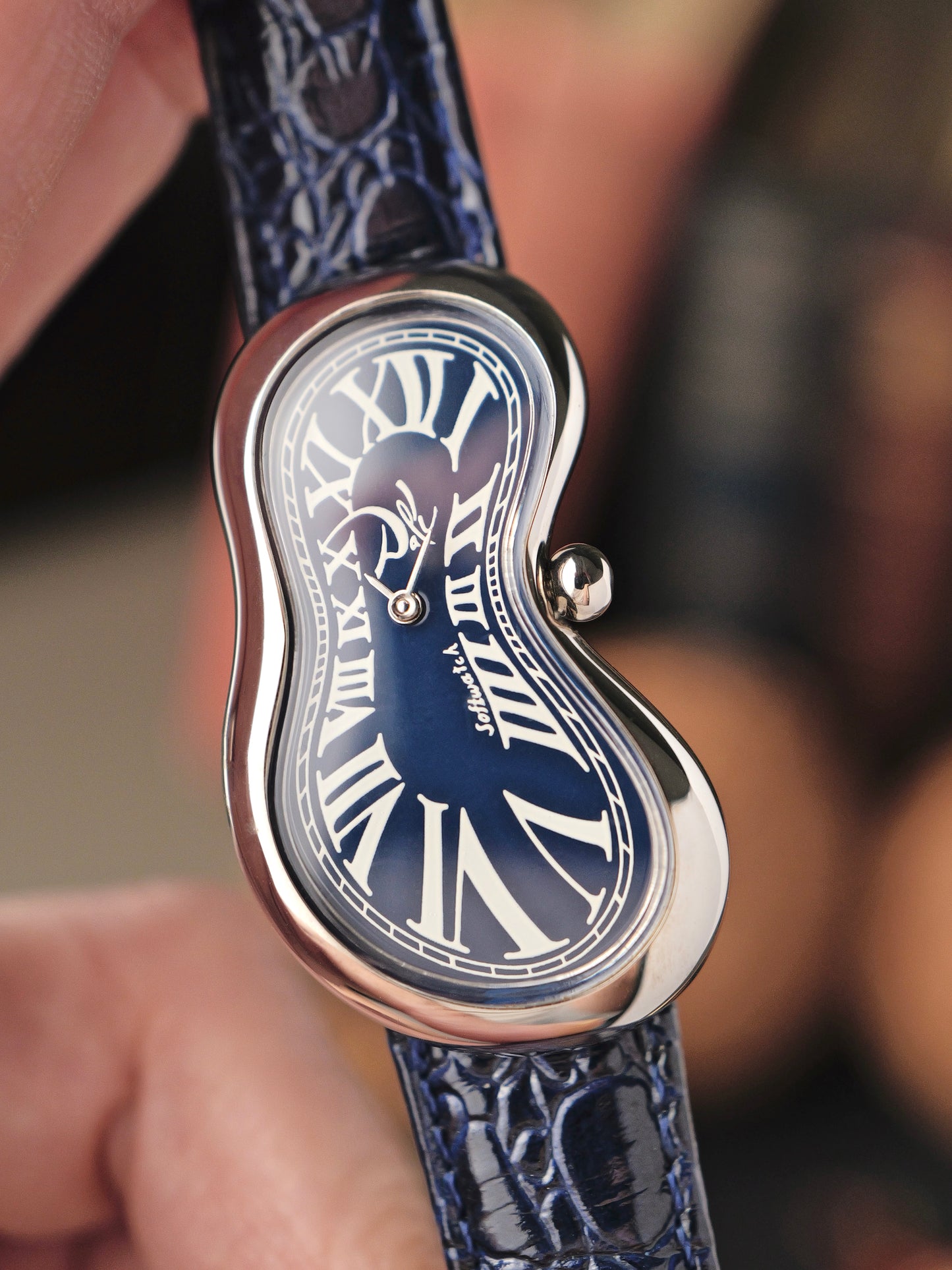 Exaequo Softwatch “Dali” 2nd Series Navy Blue Dial FULL SET Ref. 92009 (circa 1994)