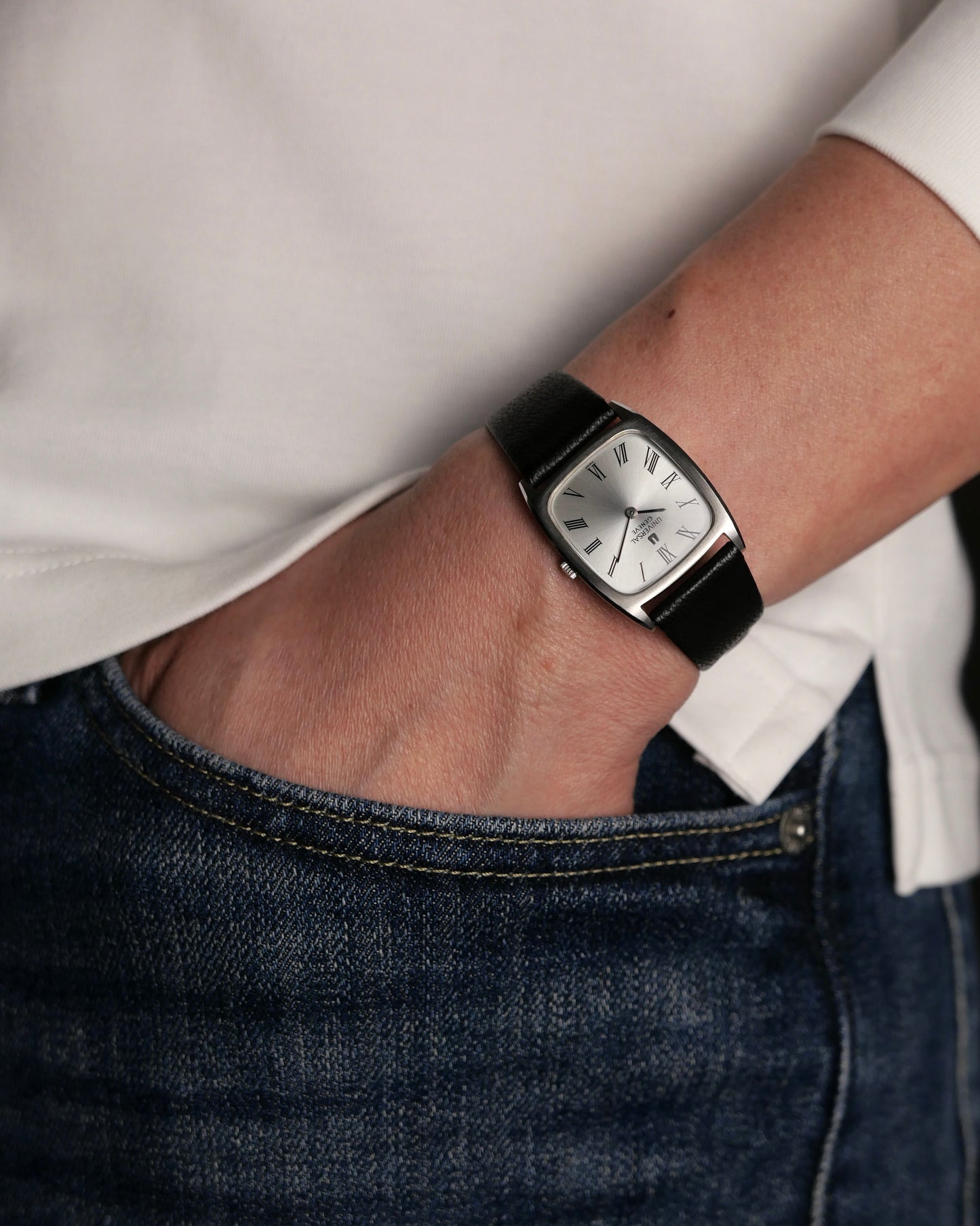 Universal Genève Steel “TV” Ref. 842114 (Circa 1970s)