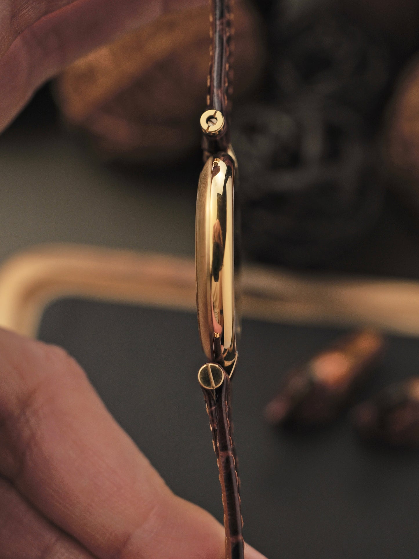 Cartier Vendôme Vermeil “Lemon Roman” Dial Box & Papers Ref. 590003 (circa 1999)