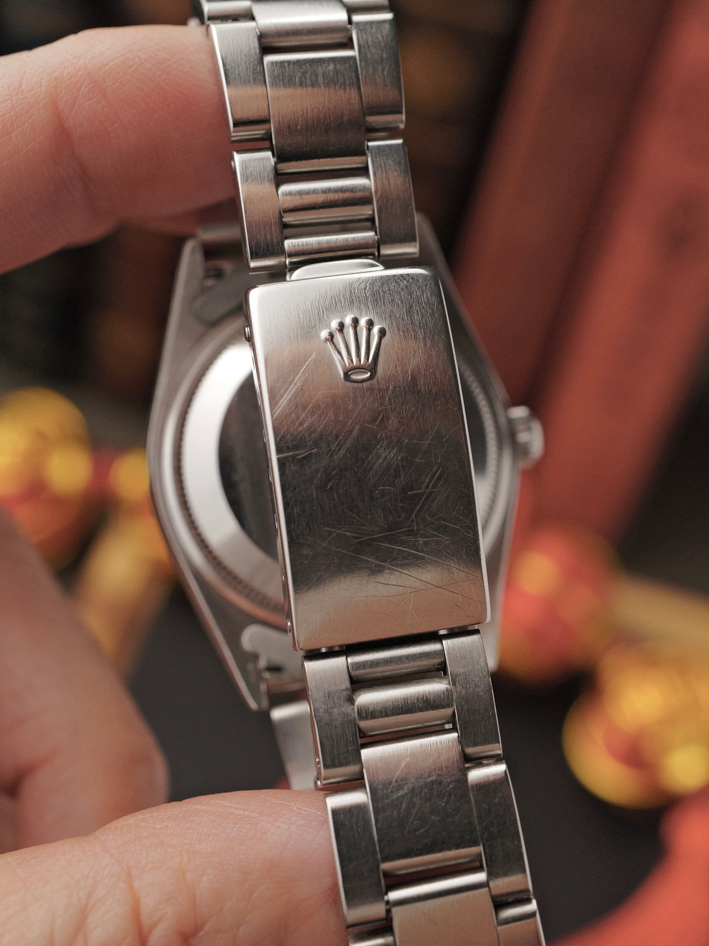 Rolex Oyster Perpetual Date “Blue Sunburst” w/ Box & Papers Ref. 15210 (circa 1993/4)