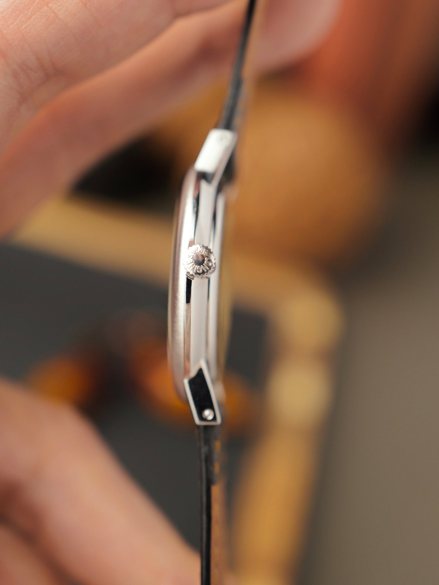 Longines Flagship Ultrathin “Mirror Dial” Ref. 4039-3 (circa 1970s)