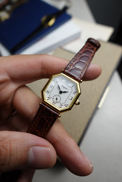 Ladies Longines Octo Manual winding Arabic numeral