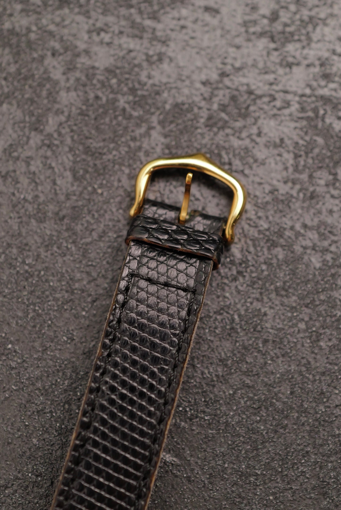 Must De Cartier Tank "Spidering Onyx " Circa. 1980s w/box