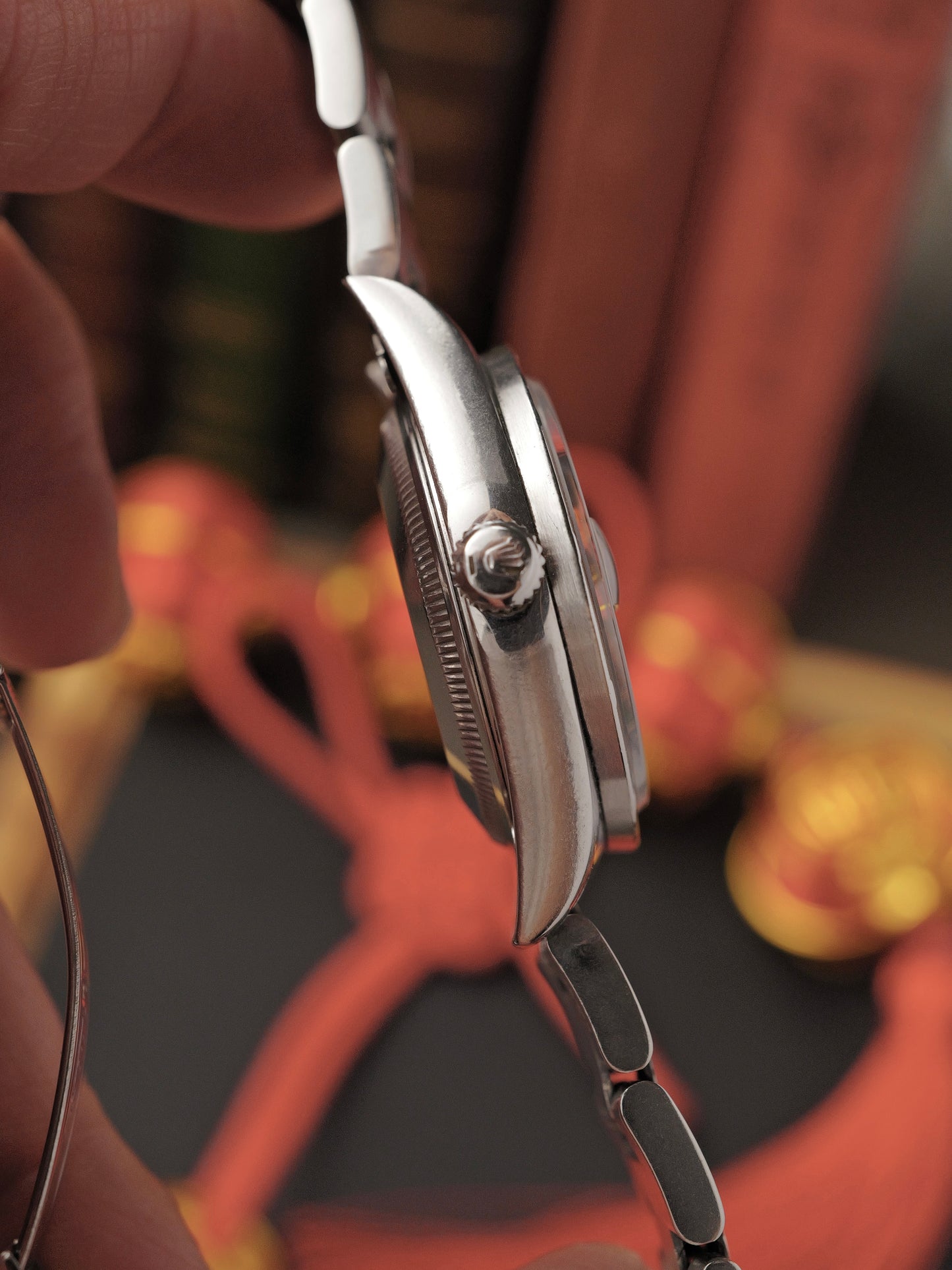 Rolex Oyster Perpetual Date “Blue Sunburst” w/ Box & Papers Ref. 15210 (circa 1993/4)