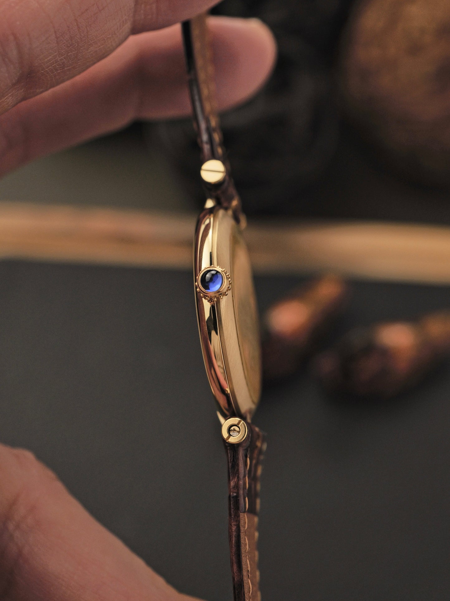 Cartier Vendôme Vermeil “Lemon Roman” Dial Box & Papers Ref. 590003 (circa 1999)