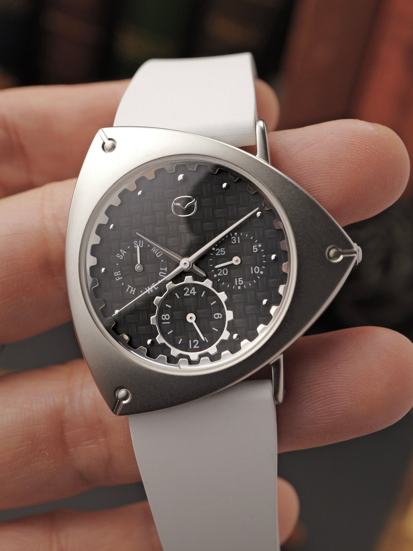 Mazda Design (Seiko) “Rotary Engine Watch II” Ref. 1002-W9-030F (circa 2001)