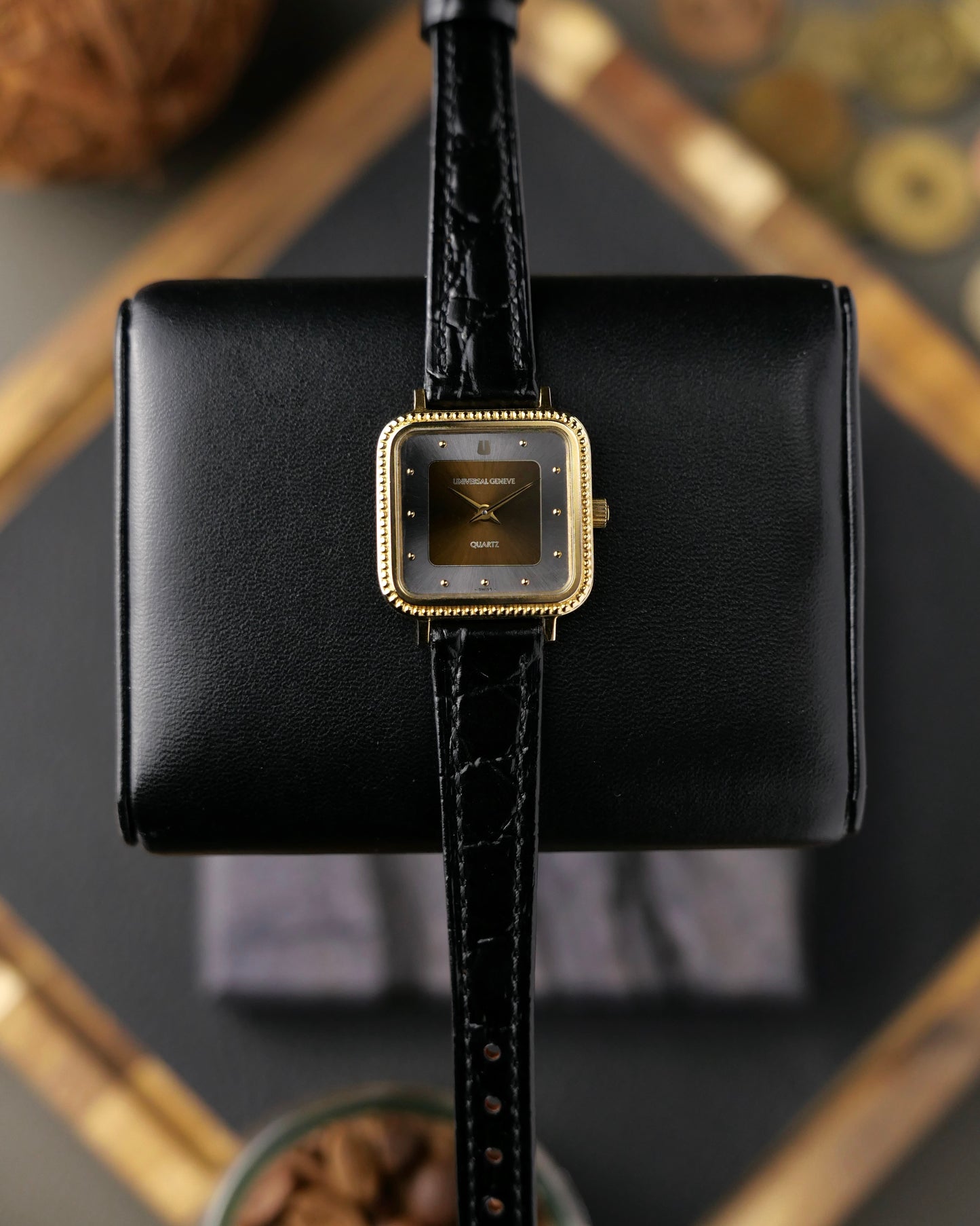 Universal Genève Square “Beaded Bezel” Ref. 543717 (Circa 1970s)