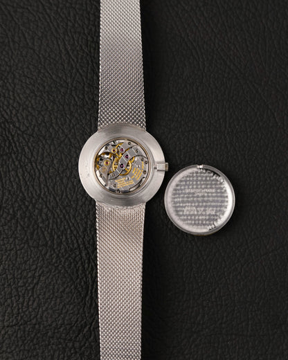 Audemars Piguet 18K White Gold Integrated Bracelet Dress Watch (circa 1970s)