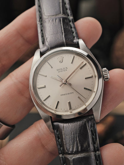 Rolex Oyster Precision “Silver Sunburst” w/ Box & Booklet Ref. 6426 (circa 1971/2)