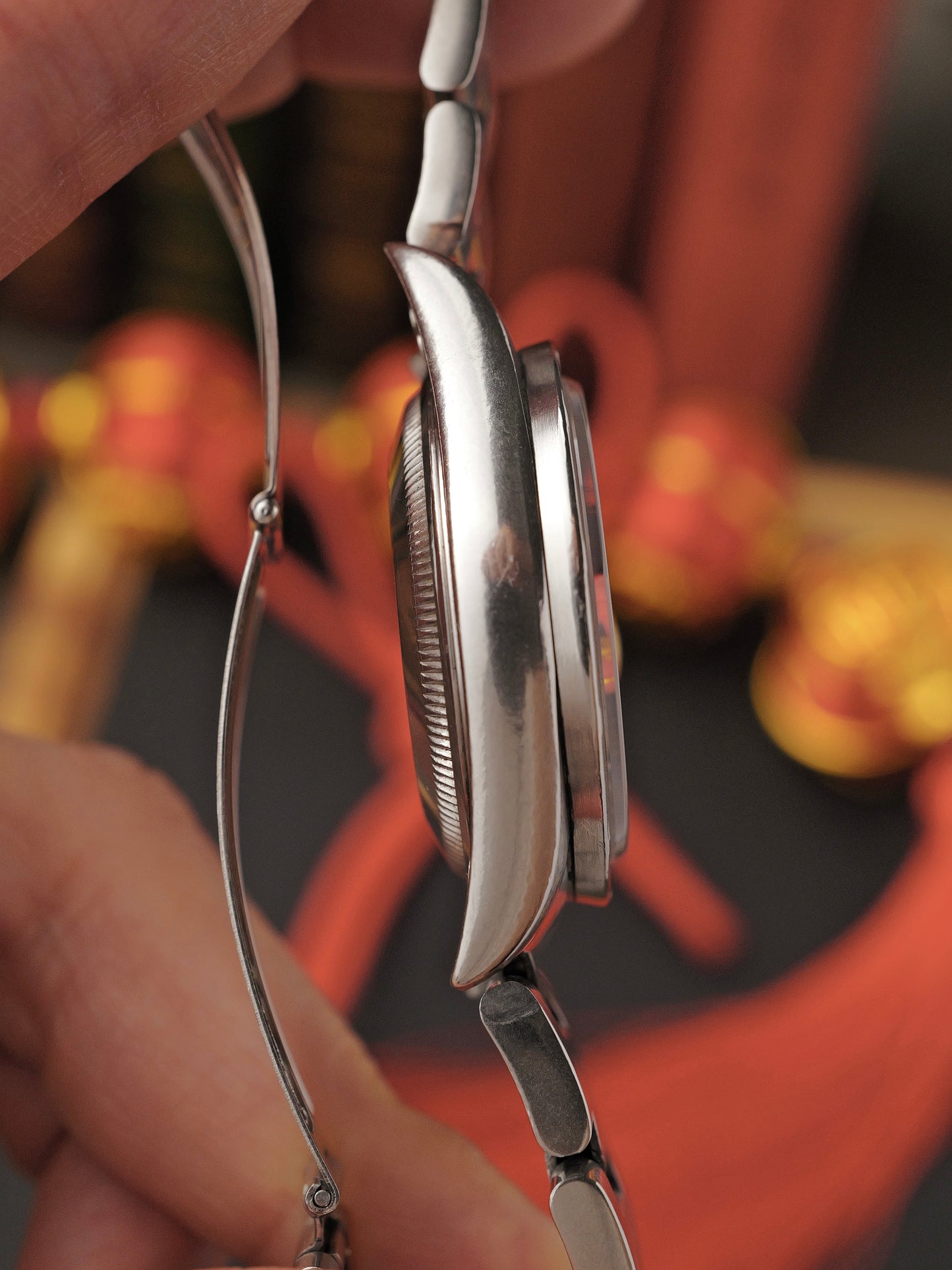 Rolex Oyster Perpetual Date “Blue Sunburst” w/ Box & Papers Ref. 15210 (circa 1993/4)