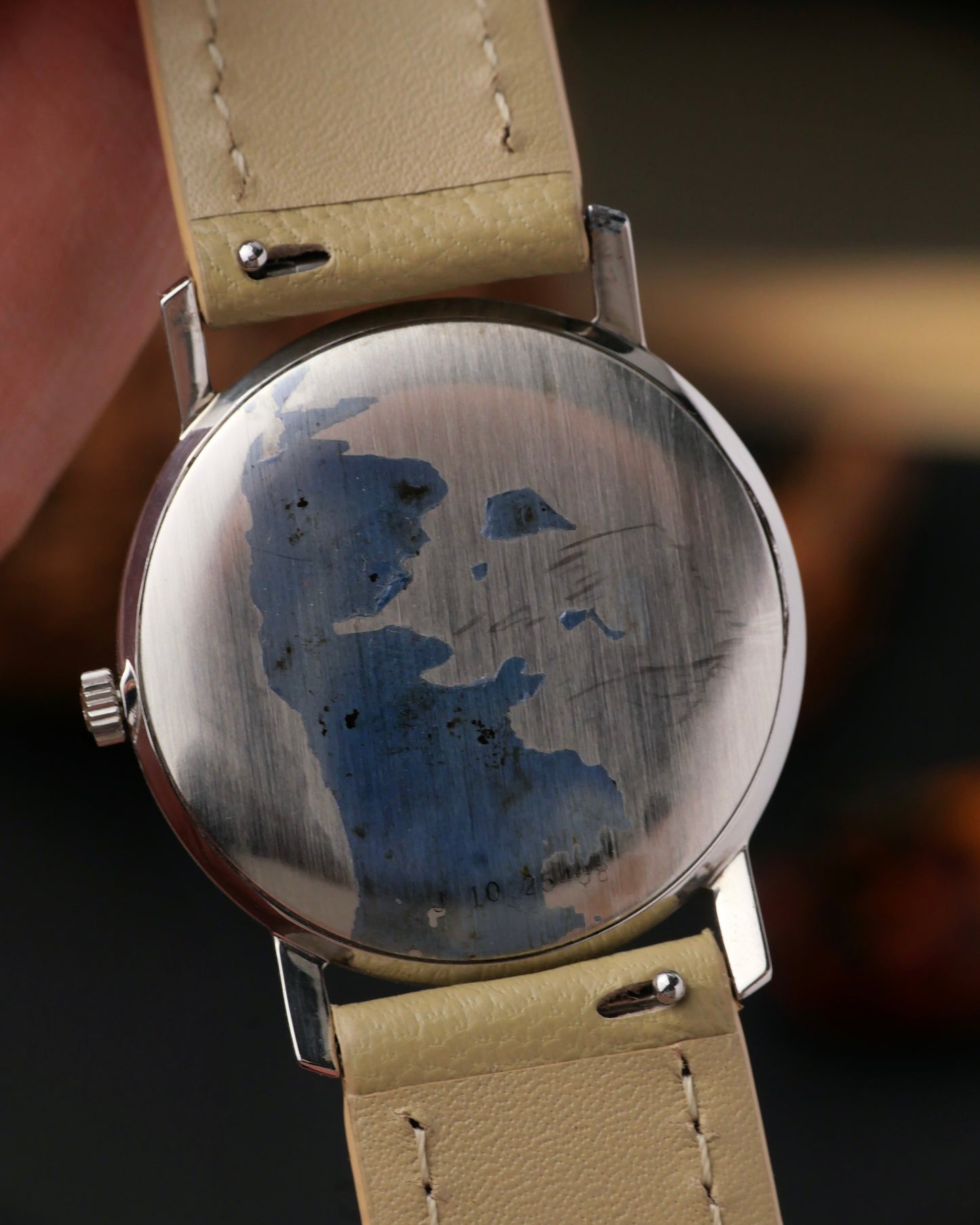 Milus Lapis Lazuli Stone Dial Steel J10.254-08