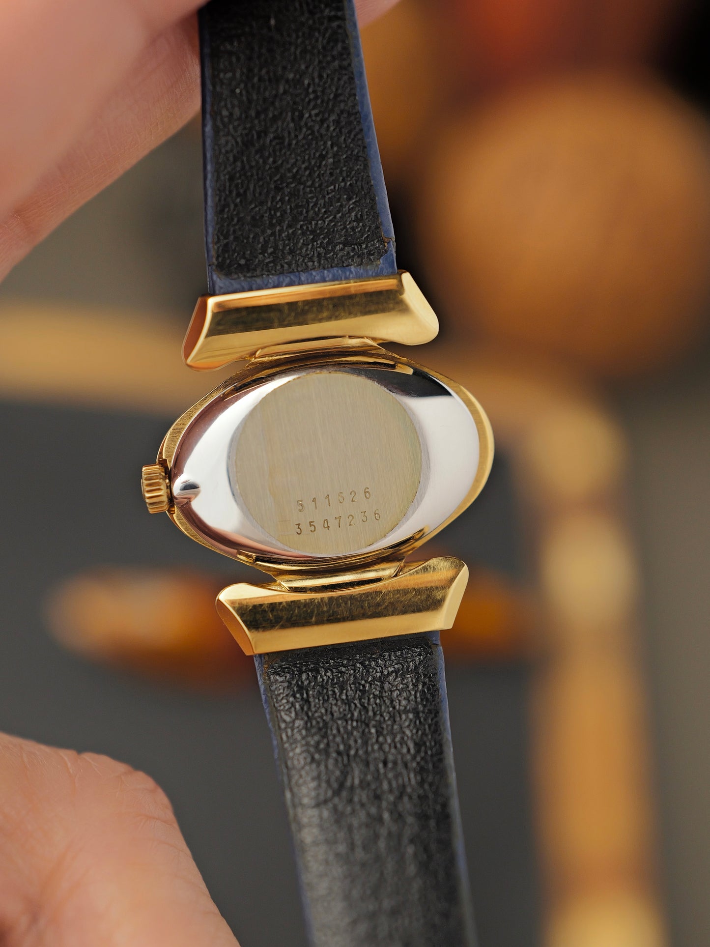 Universal Genève “Elongated Oval” Convertible Lugs Ref. 511626 (Circa 1970s)