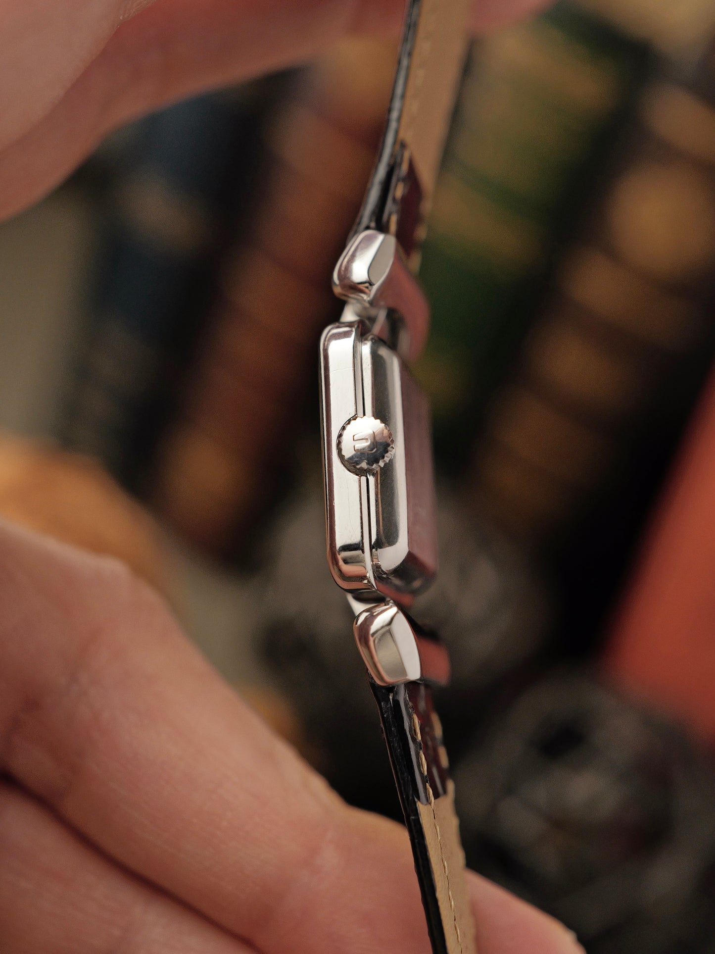 Universal Genève “Silver Square” Convertible Lugs Ref. 811627 (Circa 1960s)