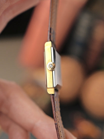 Universal Genève “Mini Tank” Tiger’s Eye Ref. 510603/08 (Circa late 1960s)